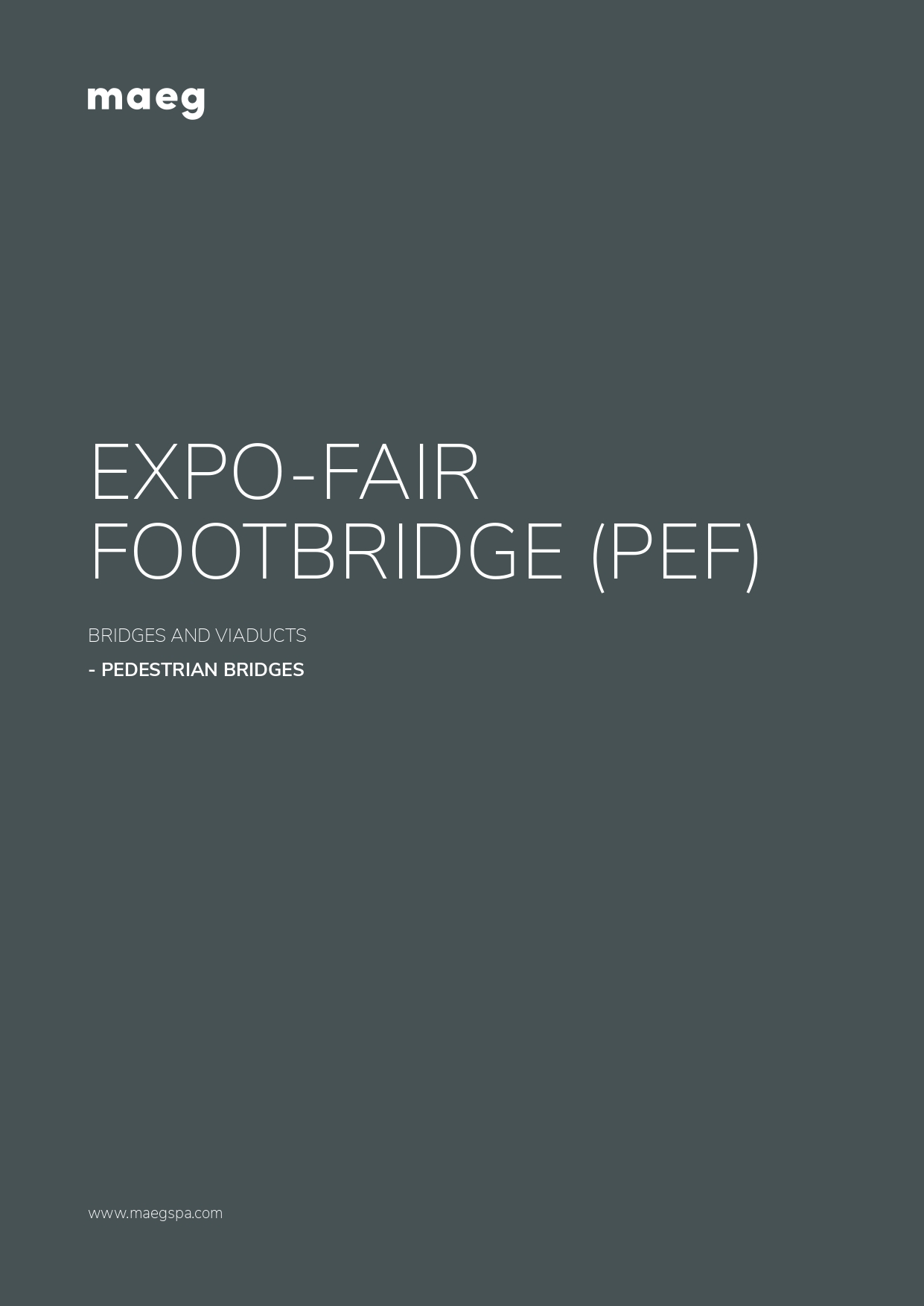 EXPO-Fair footbridge (PEF)